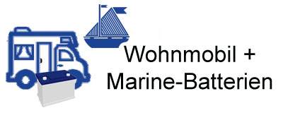 Wohnmobil- und Marinebatterien