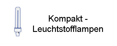Kompaktleuchtstofflampen