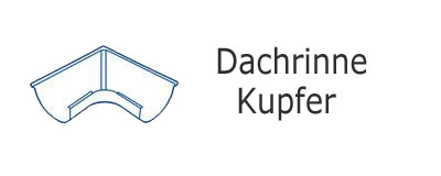 Dachrinne Kupfer