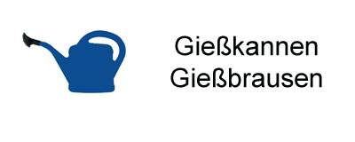 Gie&szlig;kannen + Gie&szlig;brausen