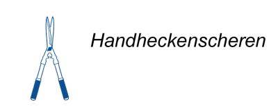 Heckenschere - Handheckenschere