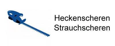 Heckenscheren + Strauchscheren
