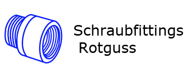 Schraubfittings Rotguss