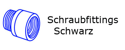 Schraubfittings schwarz