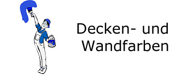 Decken und Wandfarben