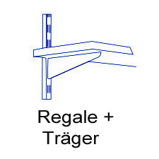 Regale + Tr&auml;ger