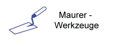 Maurerwerkzeuge
