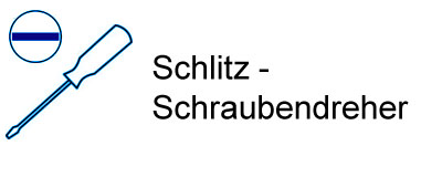 Schlitz-Schraubendreher