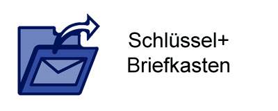 Schl&uuml;ssel + Briefkasten