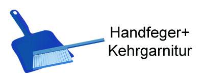 Handfeger + Kehrarnitur