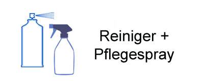 Reiniger + Pflegesprays