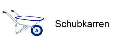 Schubkarren Gartenkarren