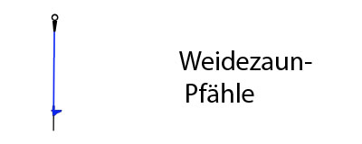 Weidezaunpf&auml;hle