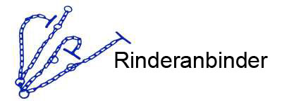 Rinderanbinder, Gurte, Ketten