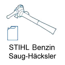Stihl Benzin Saug-H&auml;cksler