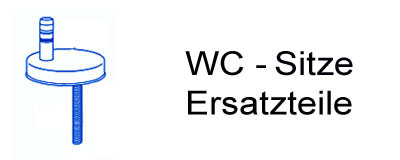 WC- Ersatzteile / Scharniere