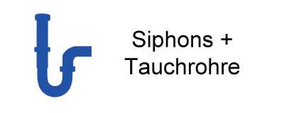 Siphons und Tauchrohre