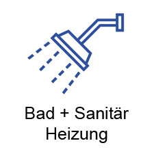 Icon f&uuml;r Kategorie Bad, Sanit&auml;r und Heizungsbedarf
